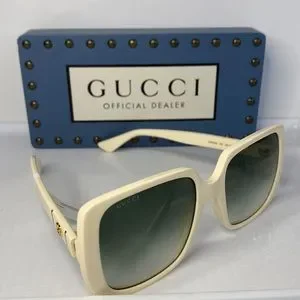 Gucci | Accessories | New Gucci Creamgrey Gradient Gg632s  display picture 1